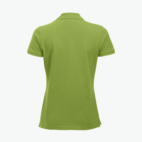 Clique Classic Marion S/S Polo - Lichtgroen Polo Dames Clique