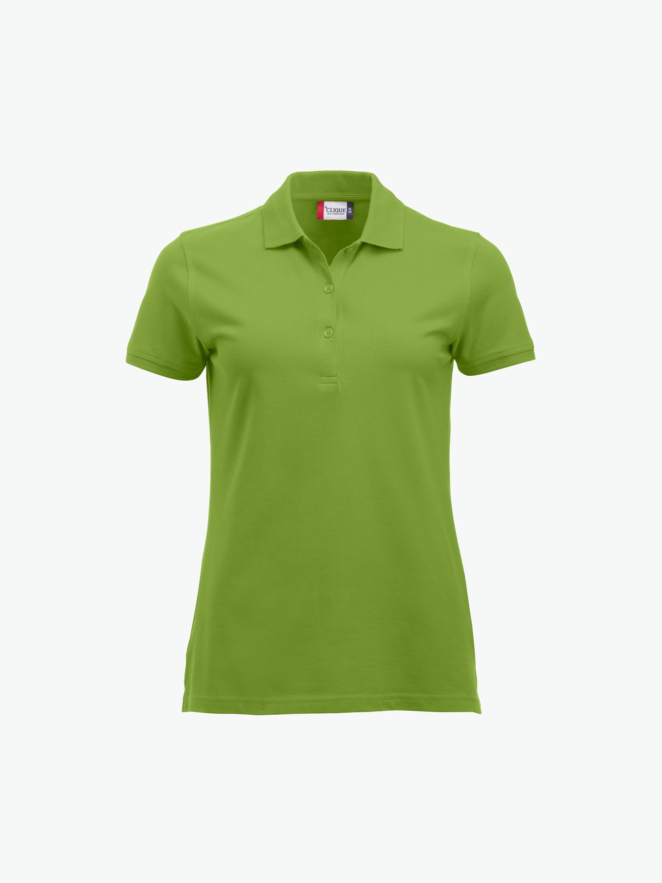 Clique Classic Marion S/S Polo - Lichtgroen Polo Dames Clique XS