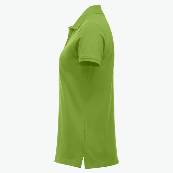 Clique Classic Marion S/S Polo - Lichtgroen Polo Dames Clique