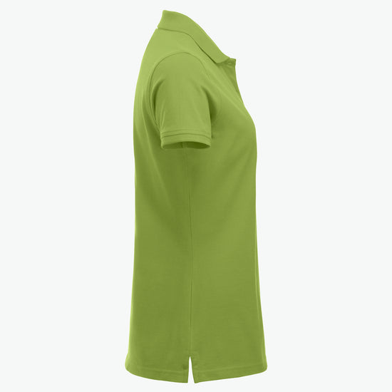 Clique Classic Marion S/S Polo - Lichtgroen Polo Dames Clique