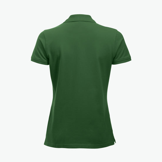 Clique Classic Marion S/S Polo - Flessengroen Polo Dames Clique