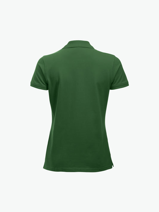 Clique Classic Marion S/S Polo - Flessengroen Polo Dames Clique