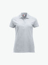 Clique Classic Marion S/S Polo - Ash Polo Dames Clique XS