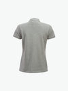 Clique Classic Marion S/S Polo - Grijsmelange Polo Dames Clique