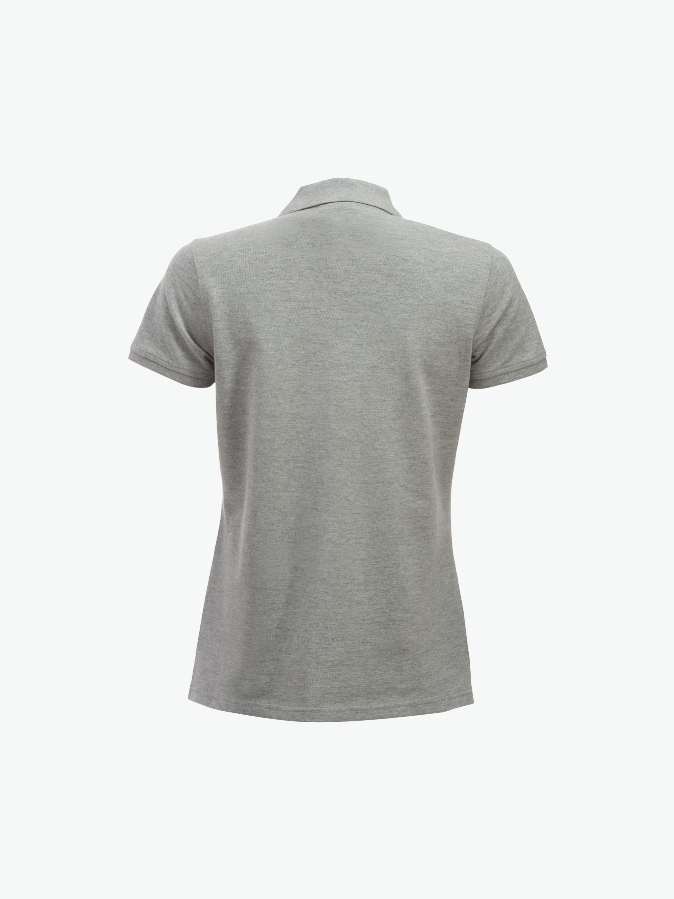 Clique Classic Marion S/S Polo - Grijsmelange Polo Dames Clique