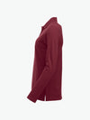 Clique Classic Marion L/S Polo - Bordeaux Polo Dames Clique