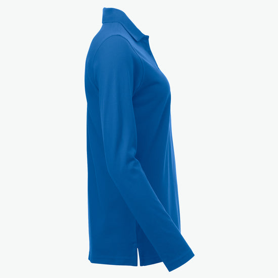 Clique Classic Marion L/S Polo - Kobalt Polo Dames Clique