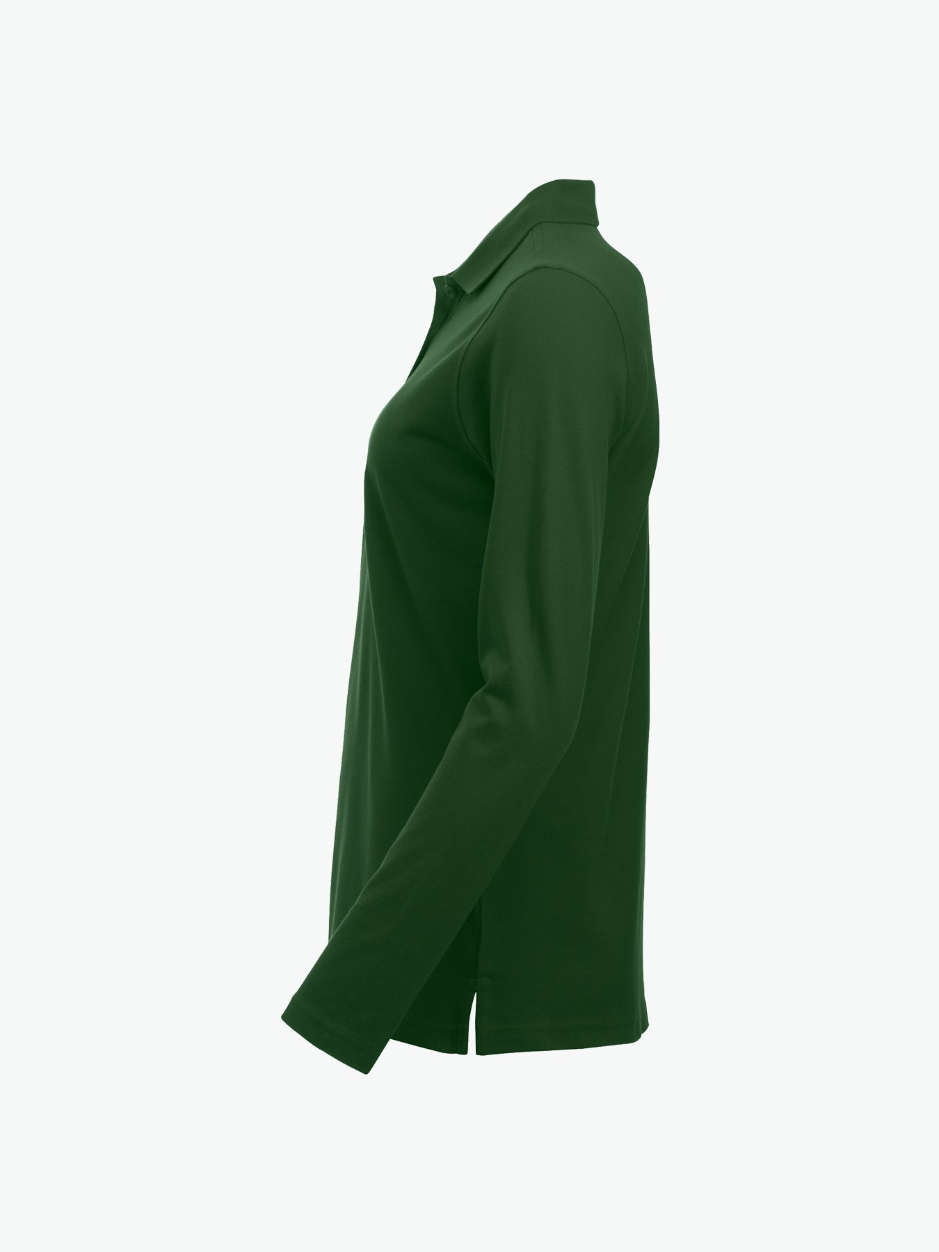Clique Classic Marion L/S Polo - Flessengroen Polo Dames Clique