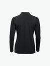 Clique Classic Marion L/S Polo - Zwart Polo Dames Clique