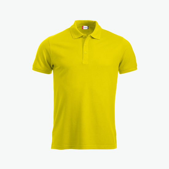 Clique Manhattan Polo - Signaalgeel Polo Clique XS
