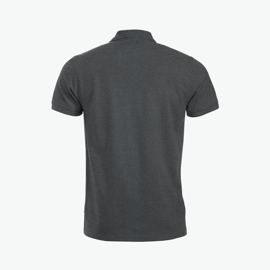 Clique Manhattan Polo - Antraciet Melange Polo Clique