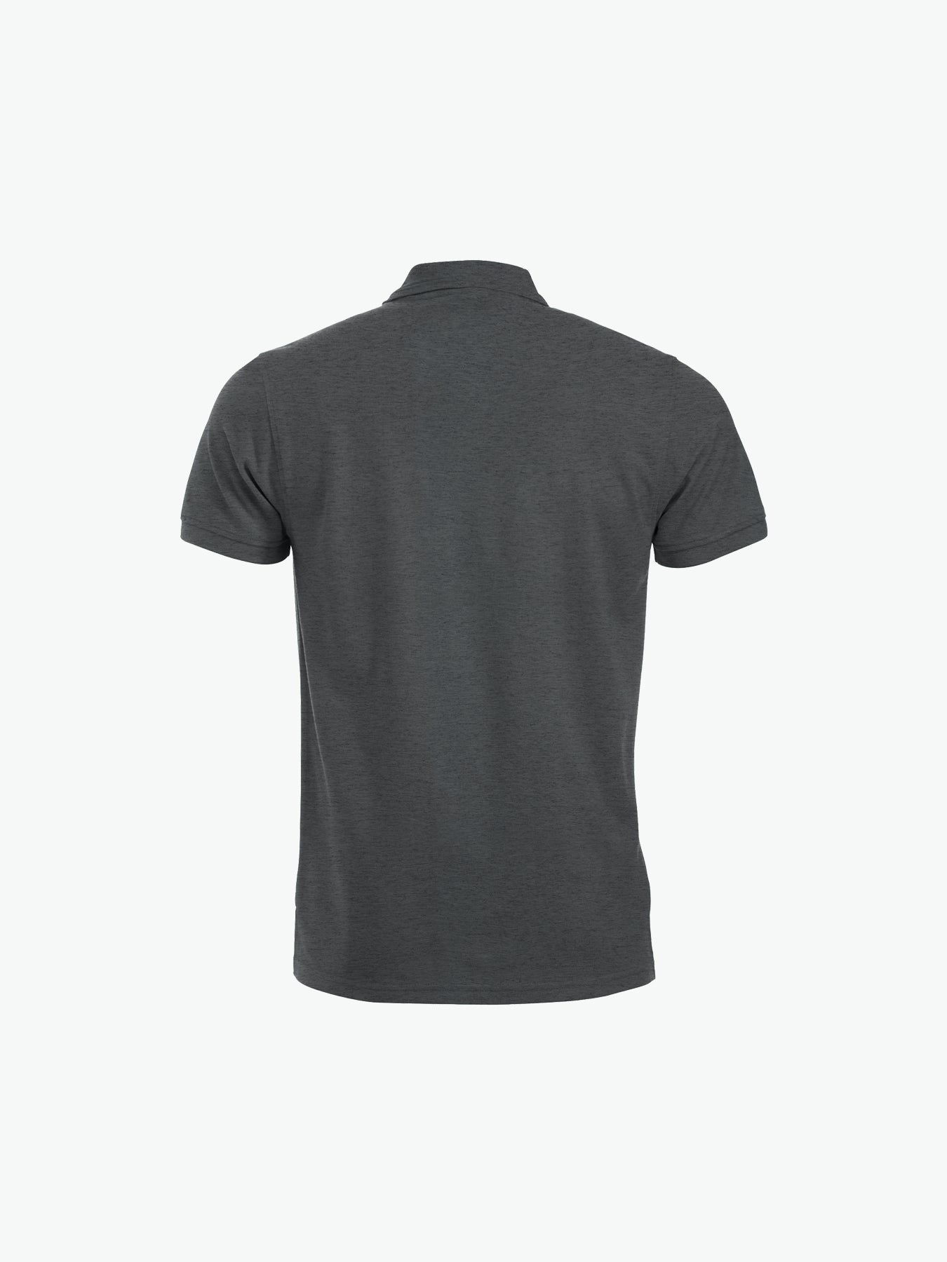 Clique Manhattan Polo - Antraciet Melange Polo Clique