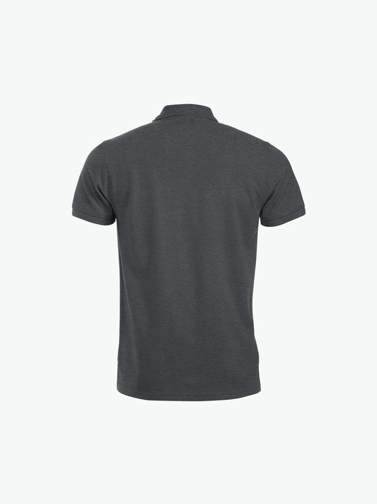 Clique Manhattan Polo - Antraciet Melange Polo Clique