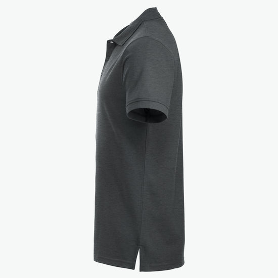 Clique Manhattan Polo - Antraciet Melange Polo Clique