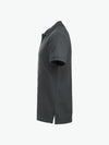 Clique Manhattan Polo - Antraciet Melange Polo Clique