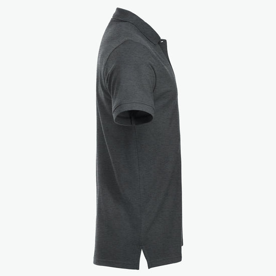 Clique Manhattan Polo - Antraciet Melange Polo Clique