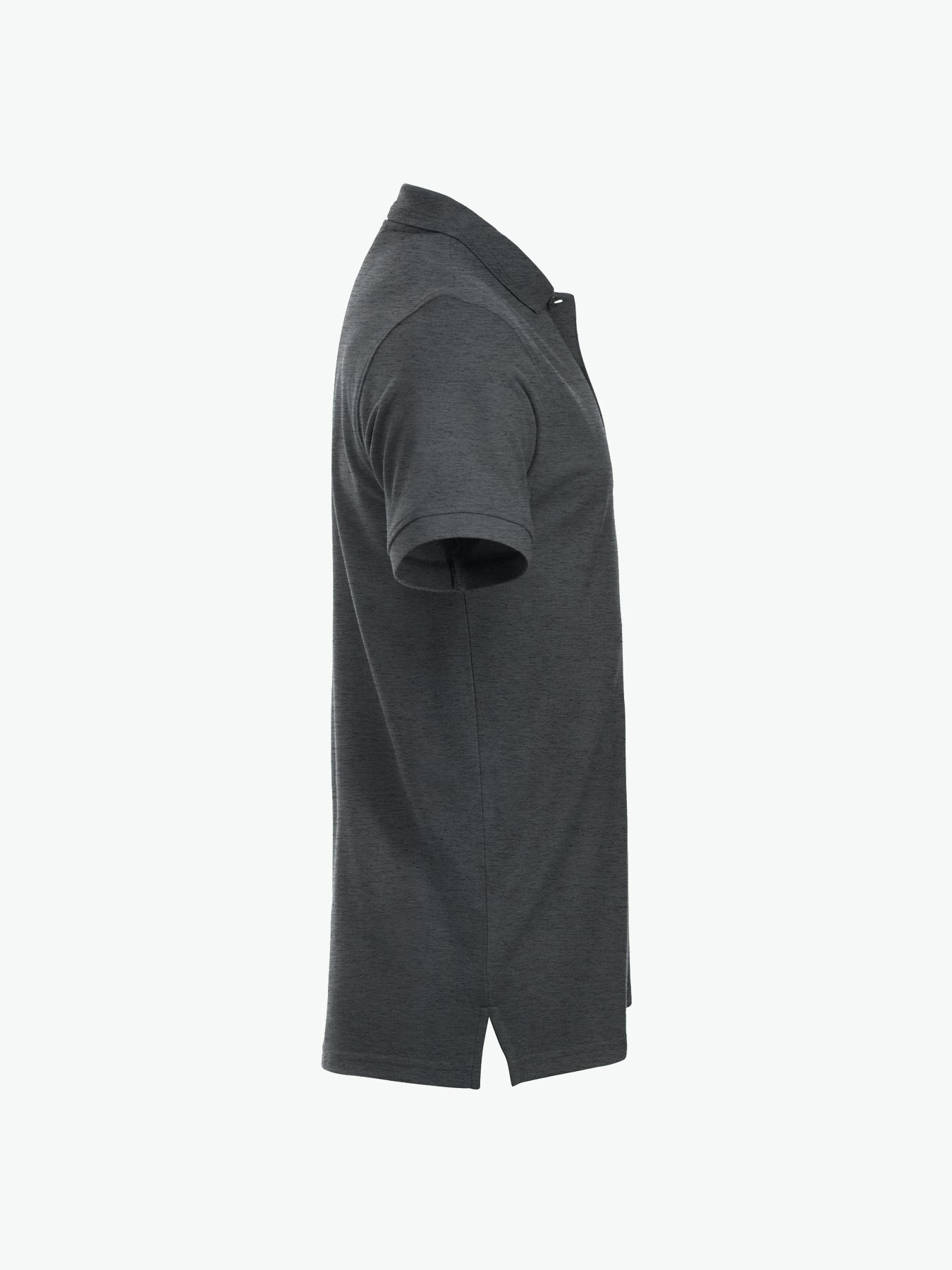 Clique Manhattan Polo - Antraciet Melange Polo Clique