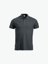 Clique Manhattan Polo - Antraciet Melange Polo Clique XS