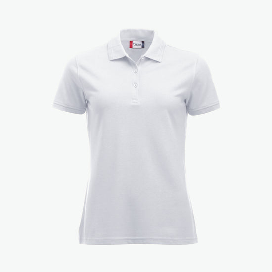 Clique Manhattan Women Polo - Wit Polo Dames Clique XS