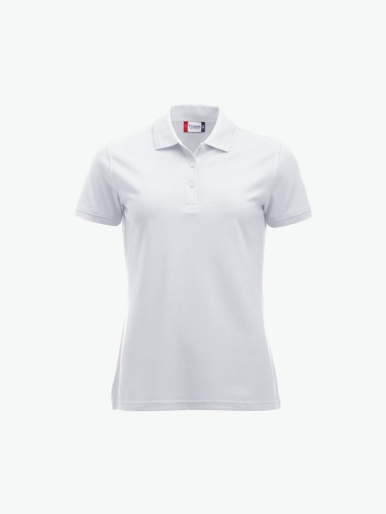 Clique Manhattan Women Polo - Wit Polo Dames Clique XS