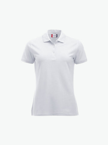 Clique Manhattan Women Polo - Wit Polo Dames Clique XS