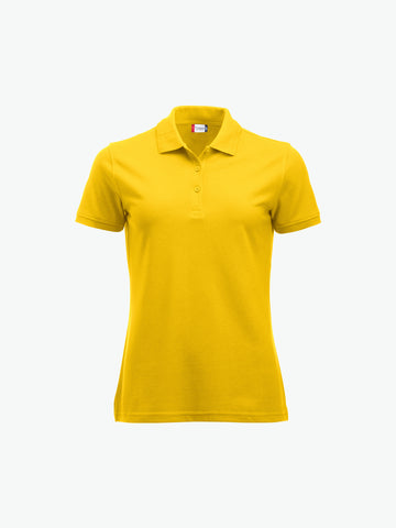 Clique Manhattan Women Polo - Lemon Polo Dames Clique XS