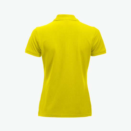 Clique Manhattan Women Polo - Signaalgeel Polo Dames Clique