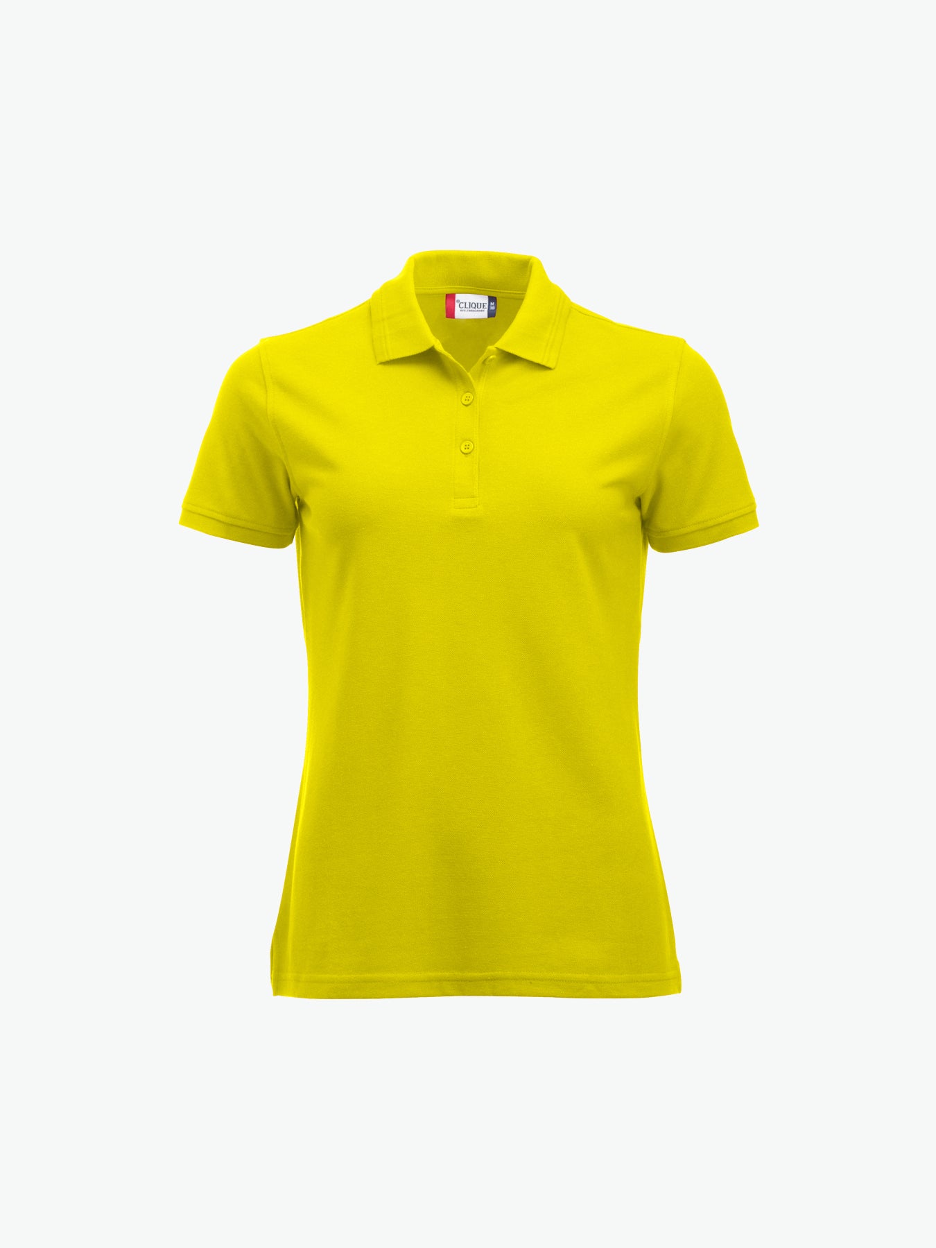 Clique Manhattan Women Polo - Signaalgeel Polo Dames Clique XS