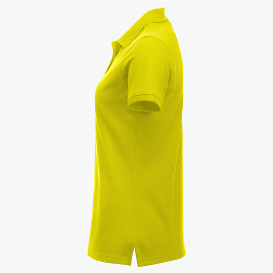 Clique Manhattan Women Polo - Signaalgeel Polo Dames Clique