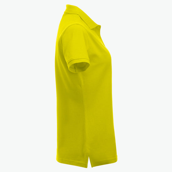 Clique Manhattan Women Polo - Signaalgeel Polo Dames Clique