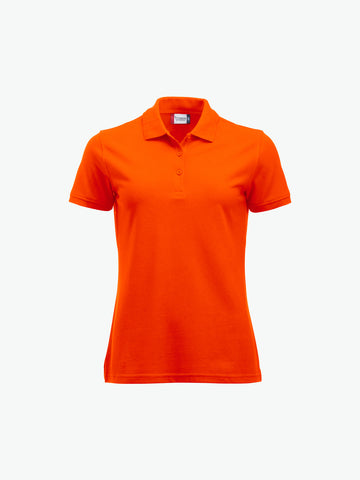 Clique Manhattan Women Polo - Signaaloranje Polo Dames Clique XS