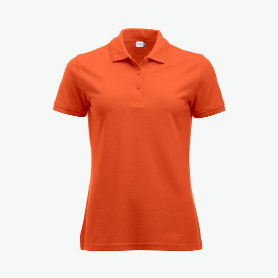 Clique Manhattan Women Polo - Dieporanje Polo Dames Clique XS