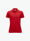 Clique Manhattan Women Polo - Rood Polo Dames Clique XS