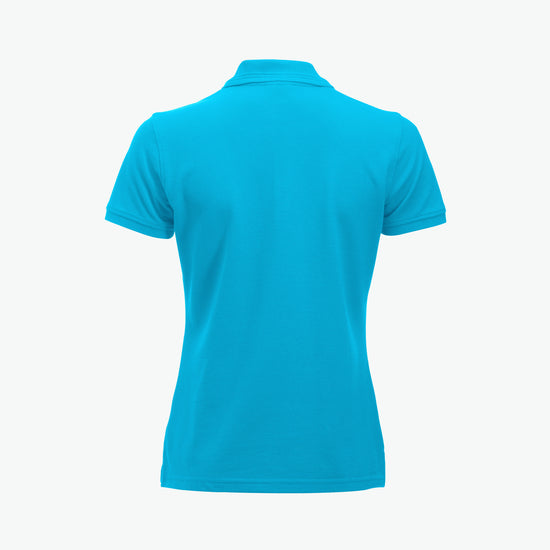 Clique Manhattan Women Polo - Turquoise Polo Dames Clique