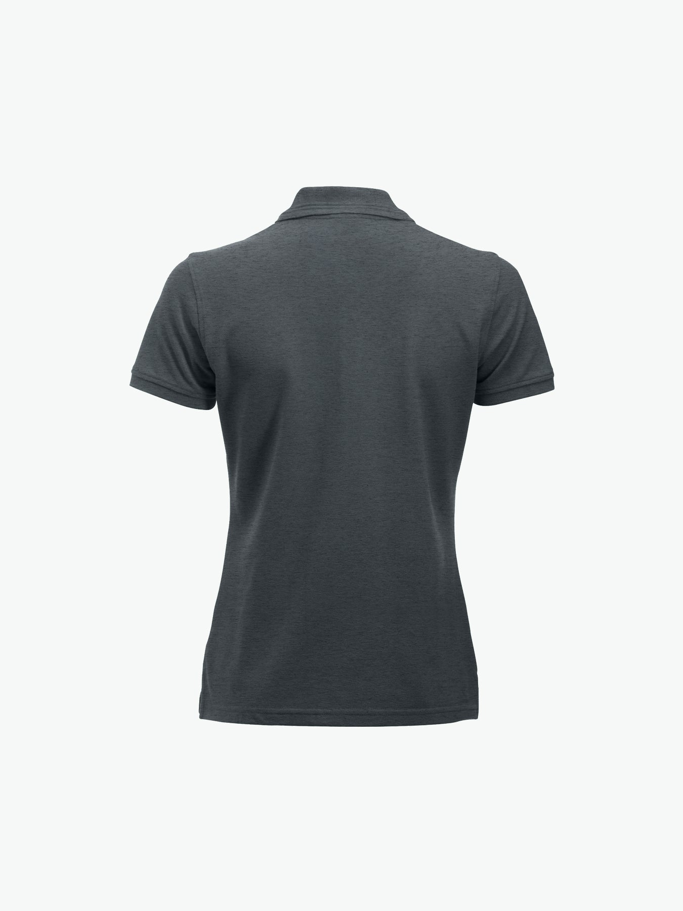 Clique Manhattan Women Polo - Antraciet Melange Polo Dames Clique