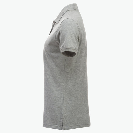 Clique Manhattan Women Polo - Grijsmelange Polo Dames Clique