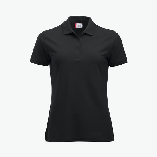Clique Manhattan Women Polo - Zwart Polo Dames Clique XS