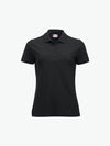 Clique Manhattan Women Polo - Zwart Polo Dames Clique XS