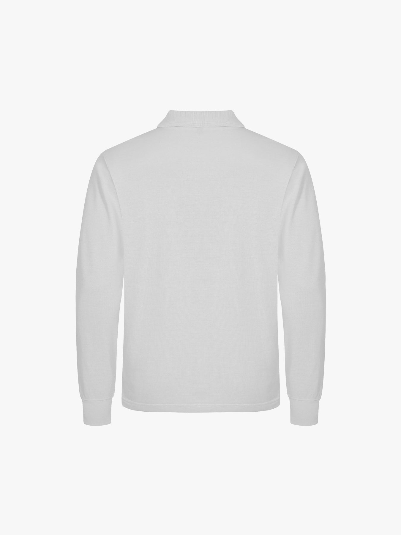 Clique Manhattan L/S Polo - Wit Polo Clique