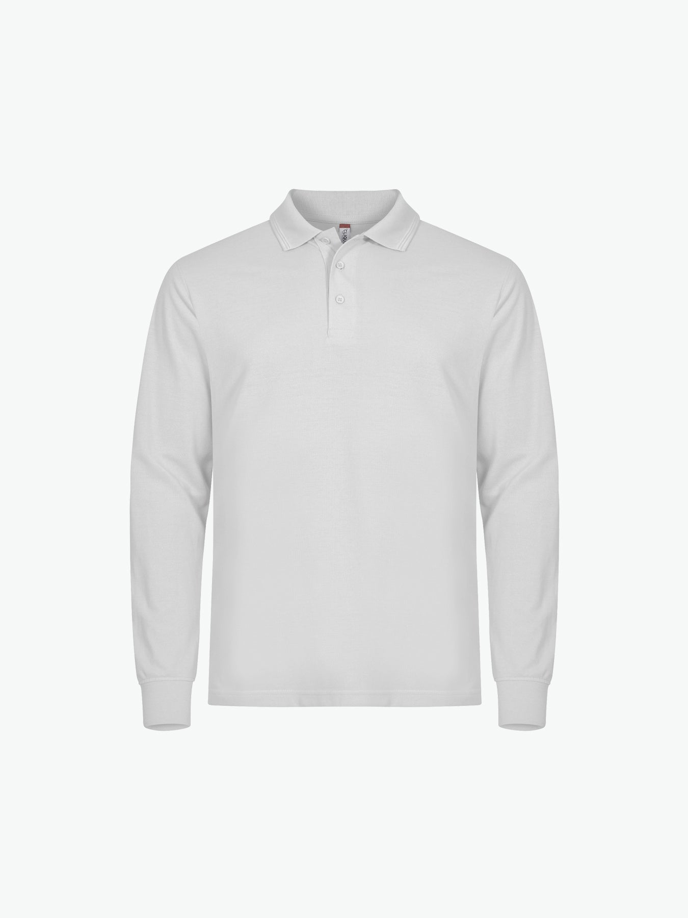 Clique Manhattan L/S Polo - Wit Polo Clique XS