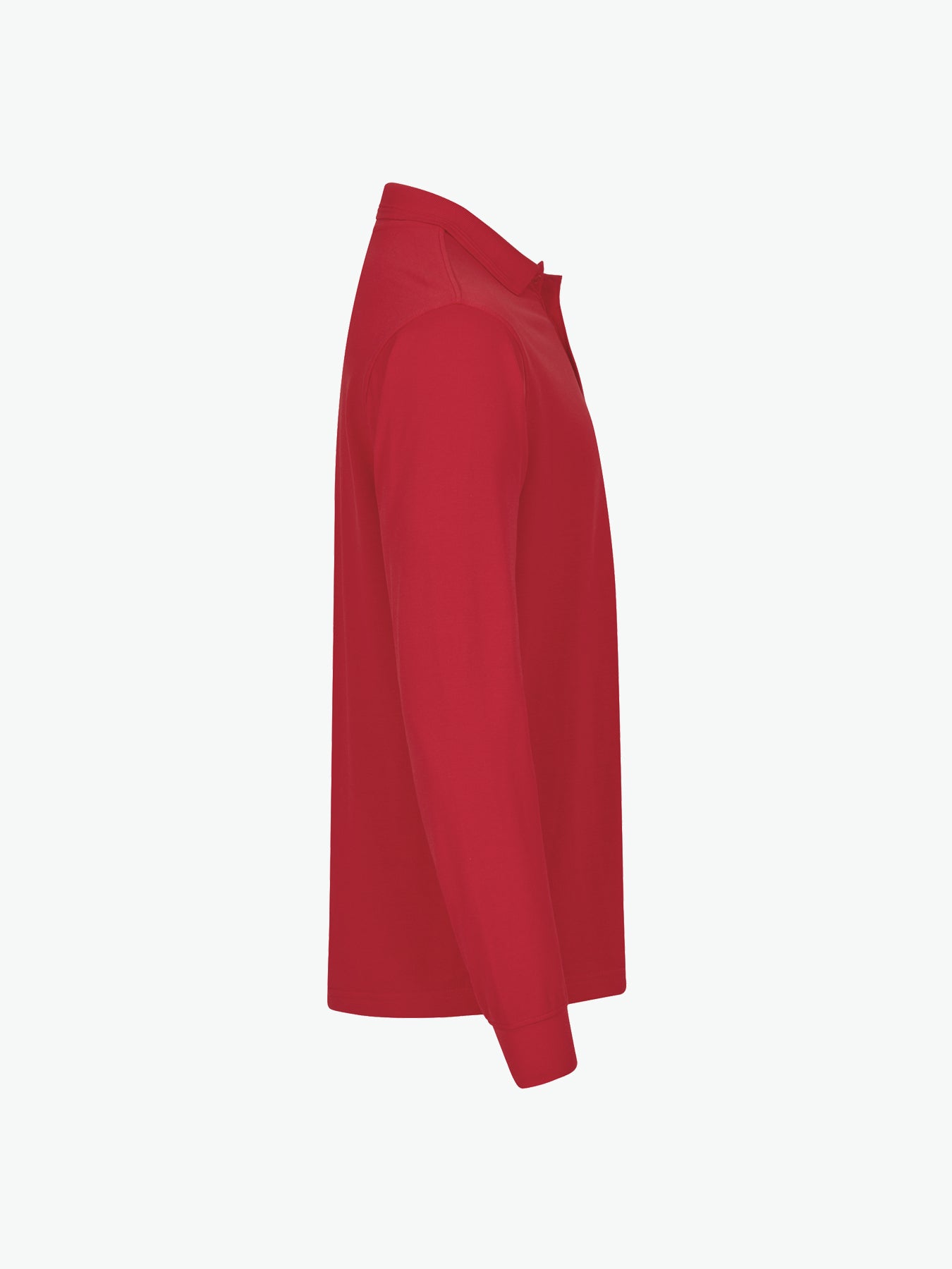 Clique Manhattan L/S Polo - Rood Polo Clique