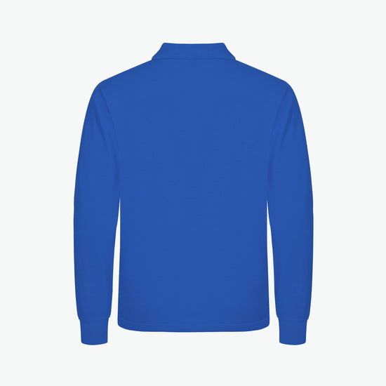 Clique Manhattan L/S Polo - Kobalt Polo Clique