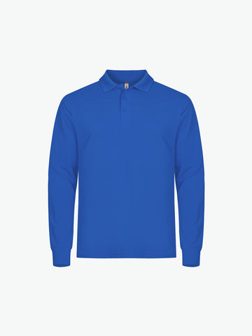 Clique Manhattan L/S Polo - Kobalt Polo Clique XS
