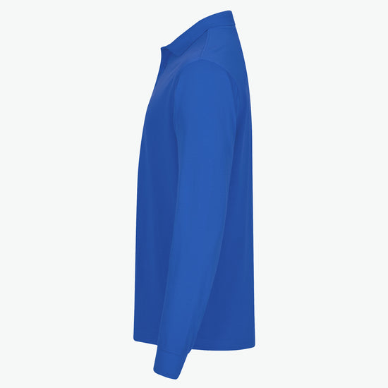 Clique Manhattan L/S Polo - Kobalt Polo Clique