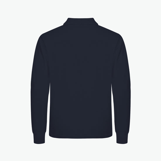 Clique Manhattan L/S Polo - Dark Navy Polo Clique