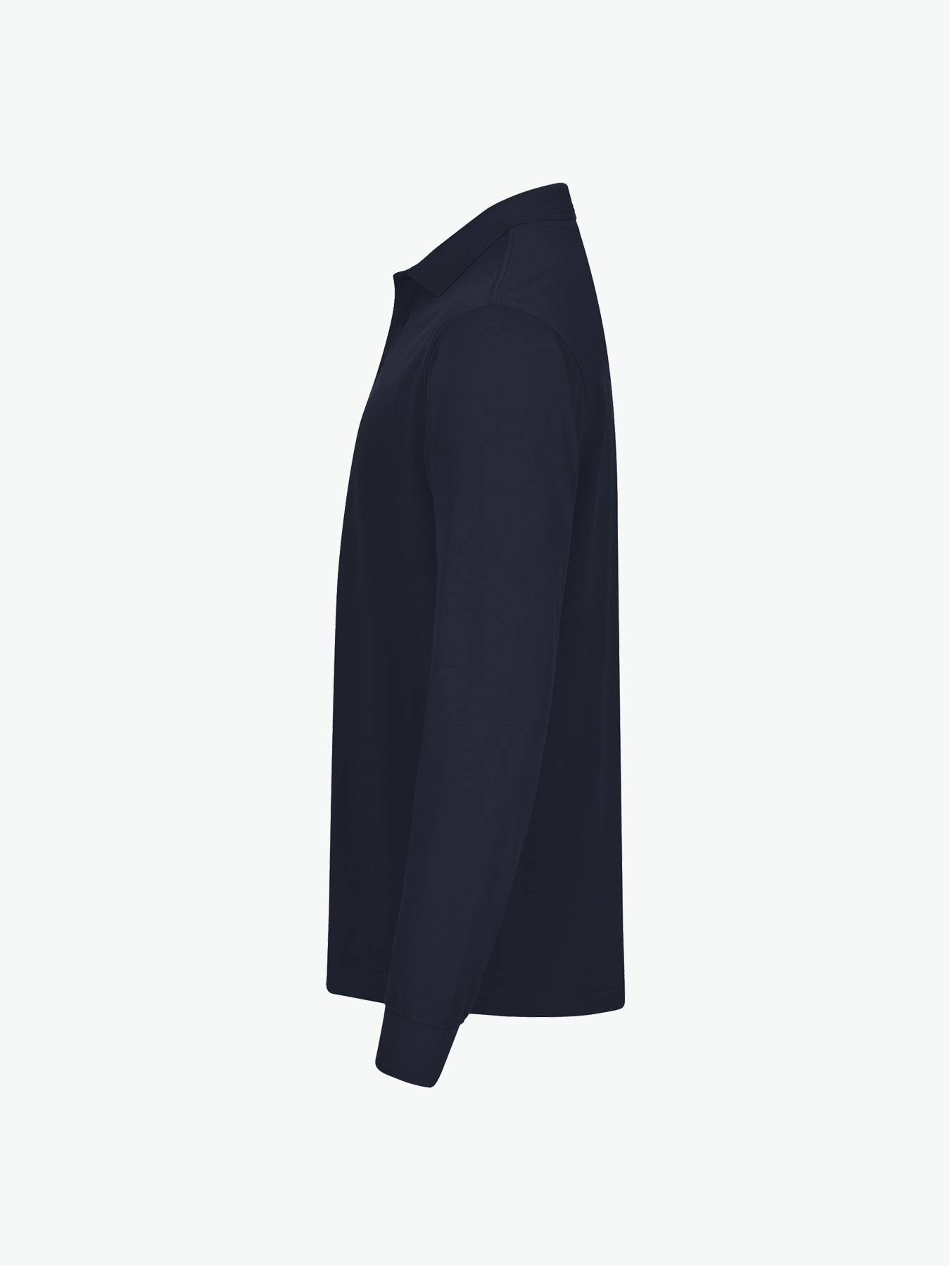 Clique Manhattan L/S Polo - Dark Navy Polo Clique
