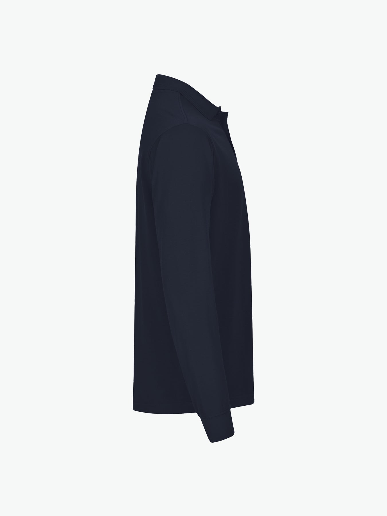 Clique Manhattan L/S Polo - Dark Navy Polo Clique