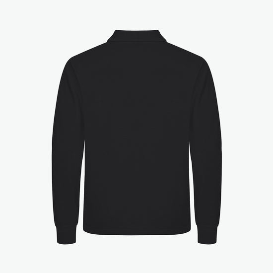 Clique Manhattan L/S Polo - Zwart Polo Clique