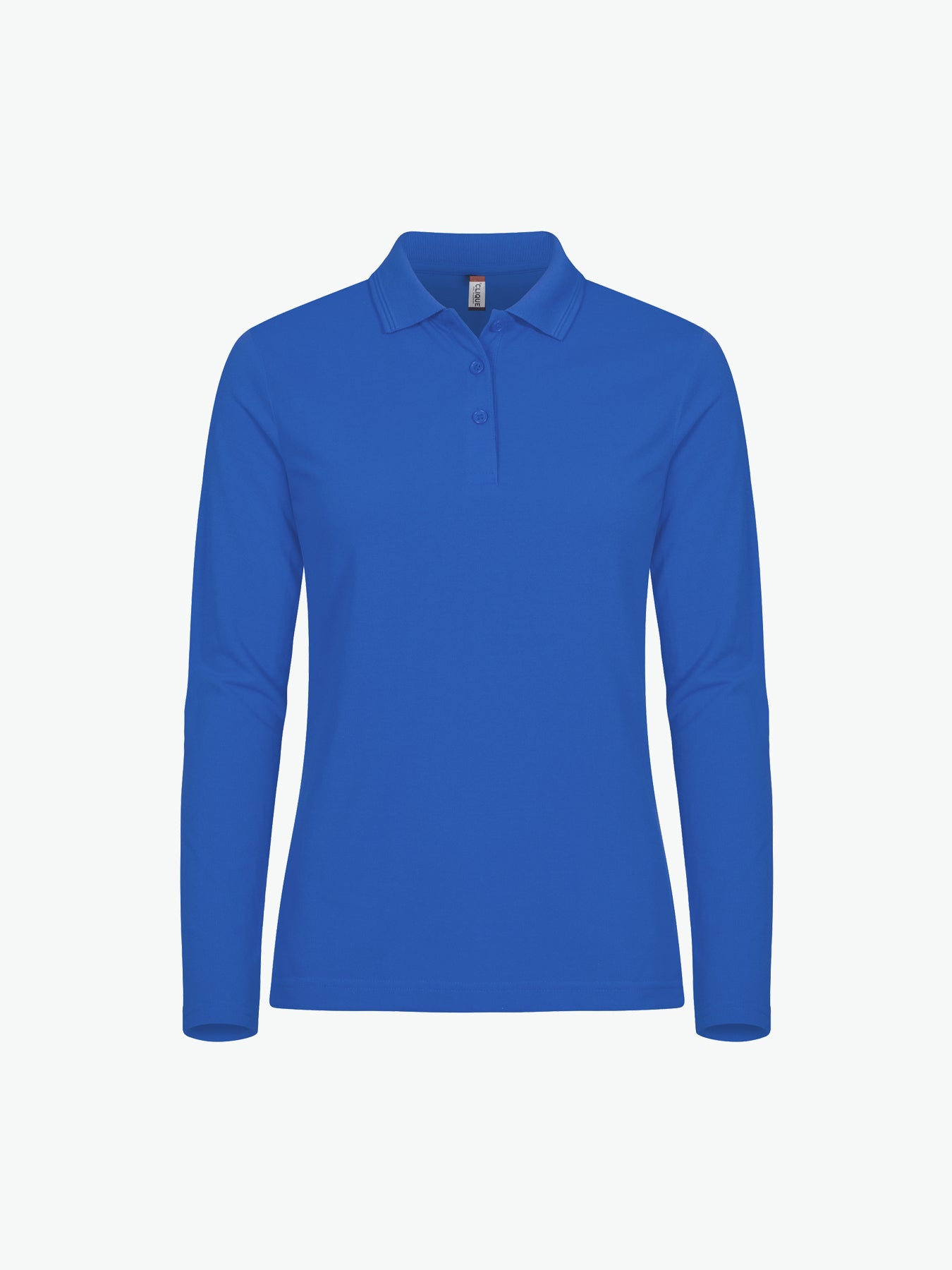 Clique Manhattan Women L/S Polo - Kobalt Polo Dames Clique XS