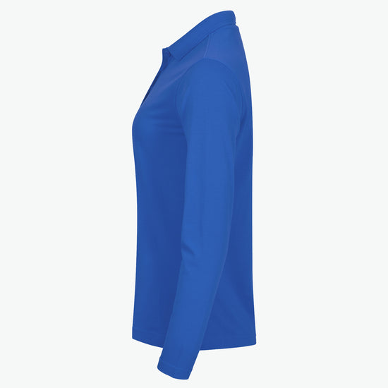 Clique Manhattan Women L/S Polo - Kobalt Polo Dames Clique